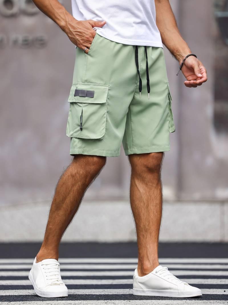 Jonathan – trendige herren-cargoshorts mit kordelzug - LOVEZOE