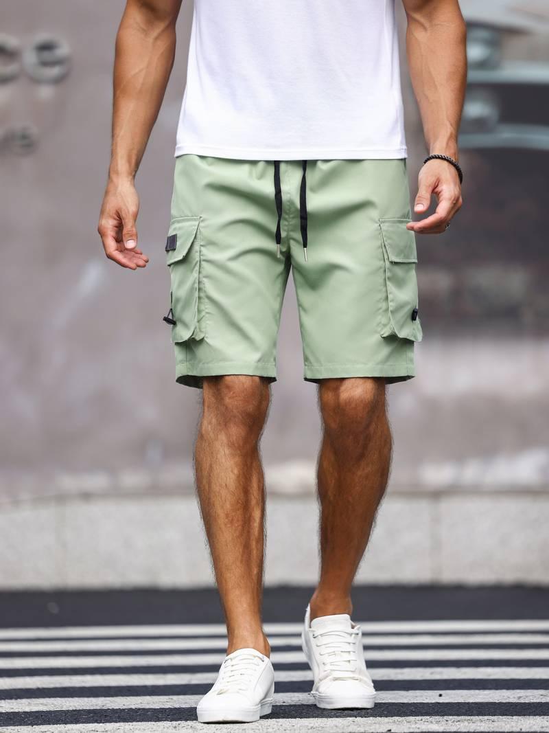 Jonathan – trendige herren-cargoshorts mit kordelzug - LOVEZOE