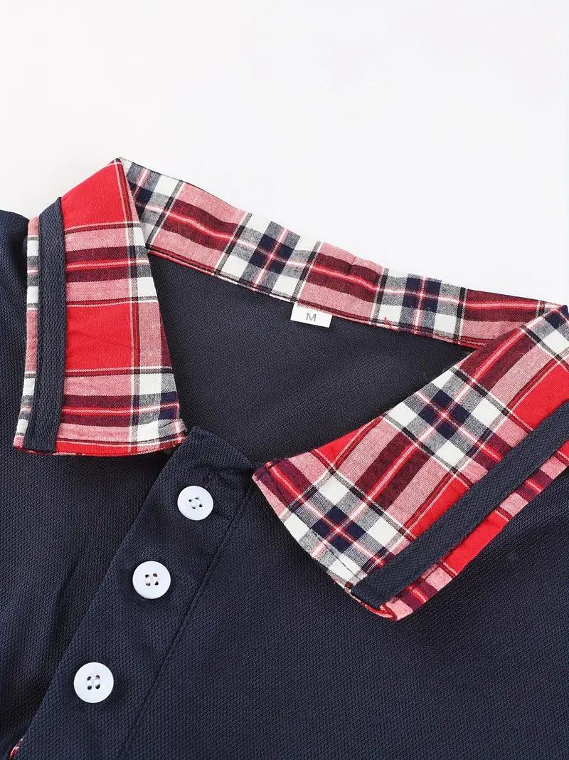 Jason – lässiges button-up mit v-ausschnitt für herren - LOVEZOE