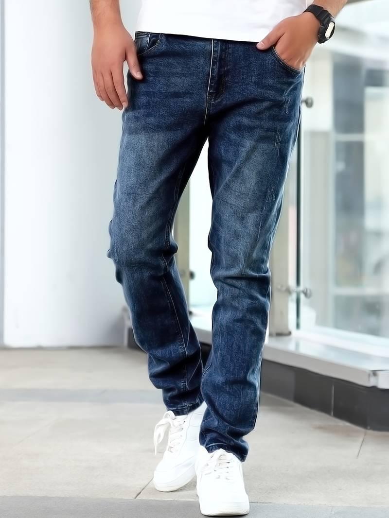 Jacob – lässige jeans mit mittlerem stretchanteil für herren - LOVEZOE