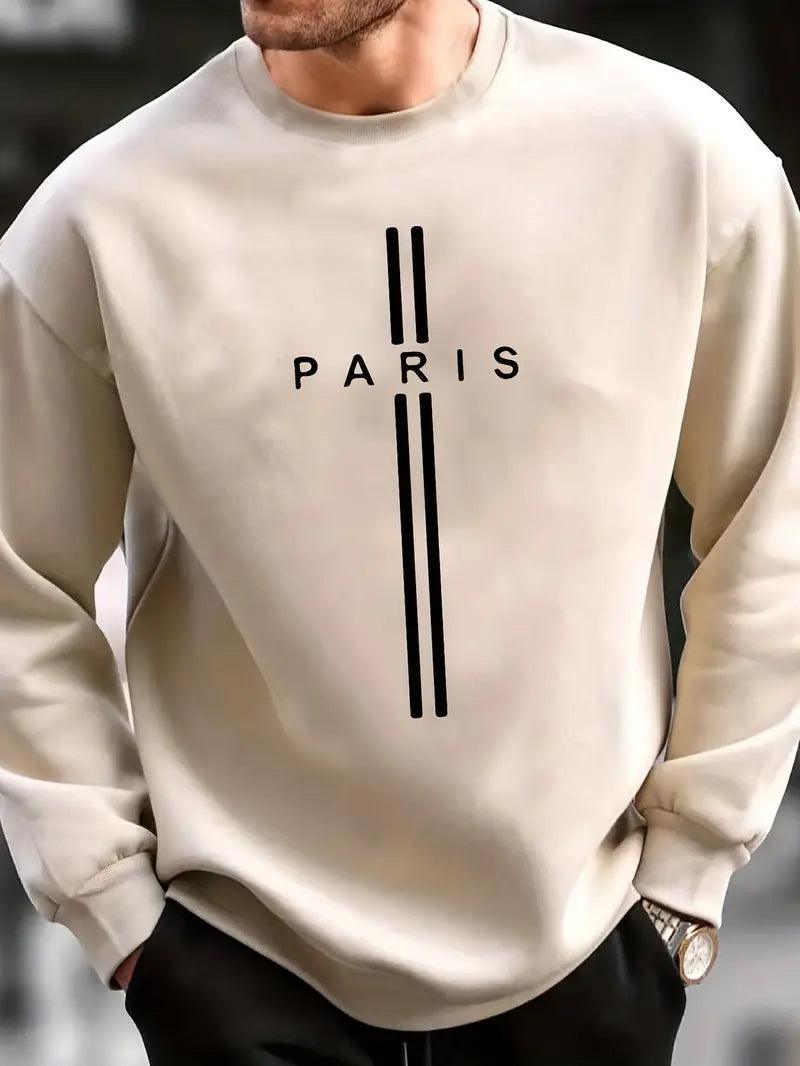 James – lässiger paris-pullover für herren - LOVEZOE