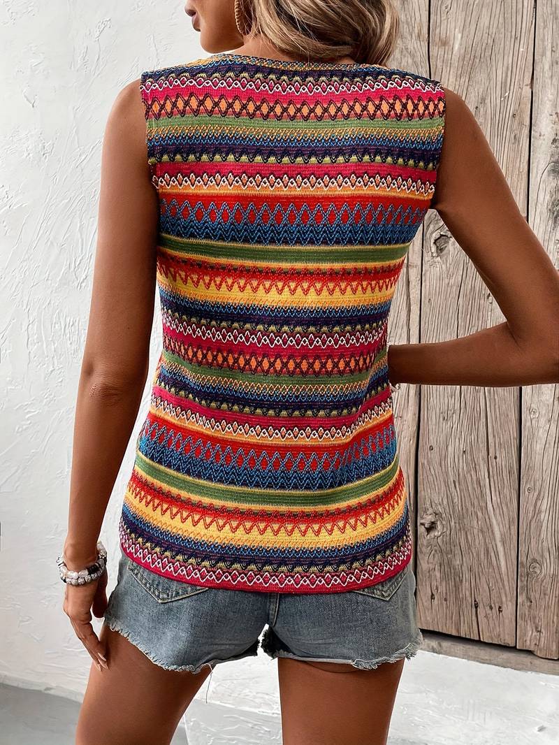 Hannah – bunt gestreiftes tanktop