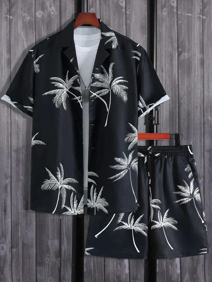 Dalex™ Tropical Breeze Palm Tree Print Set - LOVEZOE