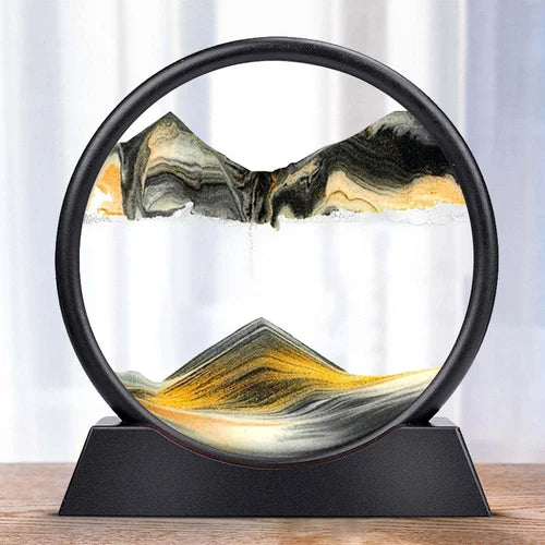 3D Sanduhr Tiefsee-Sandlandschaft