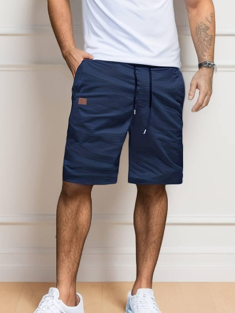 Benjamin – lässige herren-cargoshorts mit kordelzug - LOVEZOE