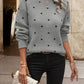 Chloe – pullover mit polka-dot-muster - LOVEZOE