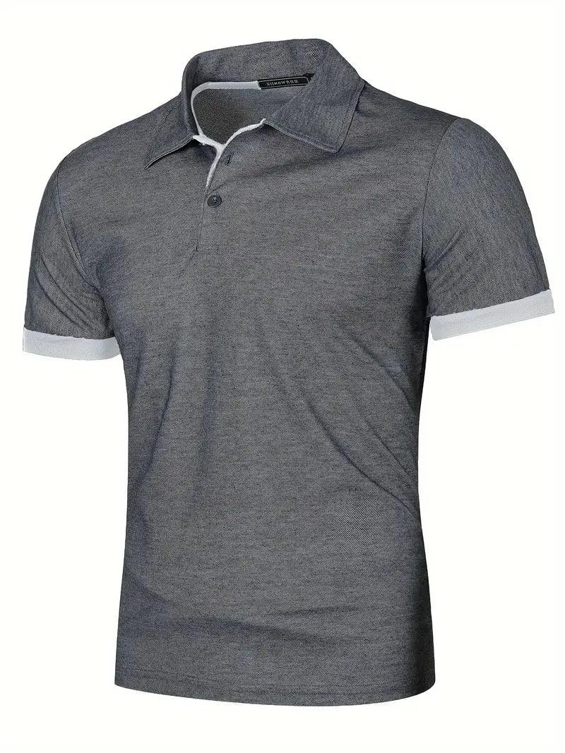 William – lässiges colorblock-shirt für herren - LOVEZOE