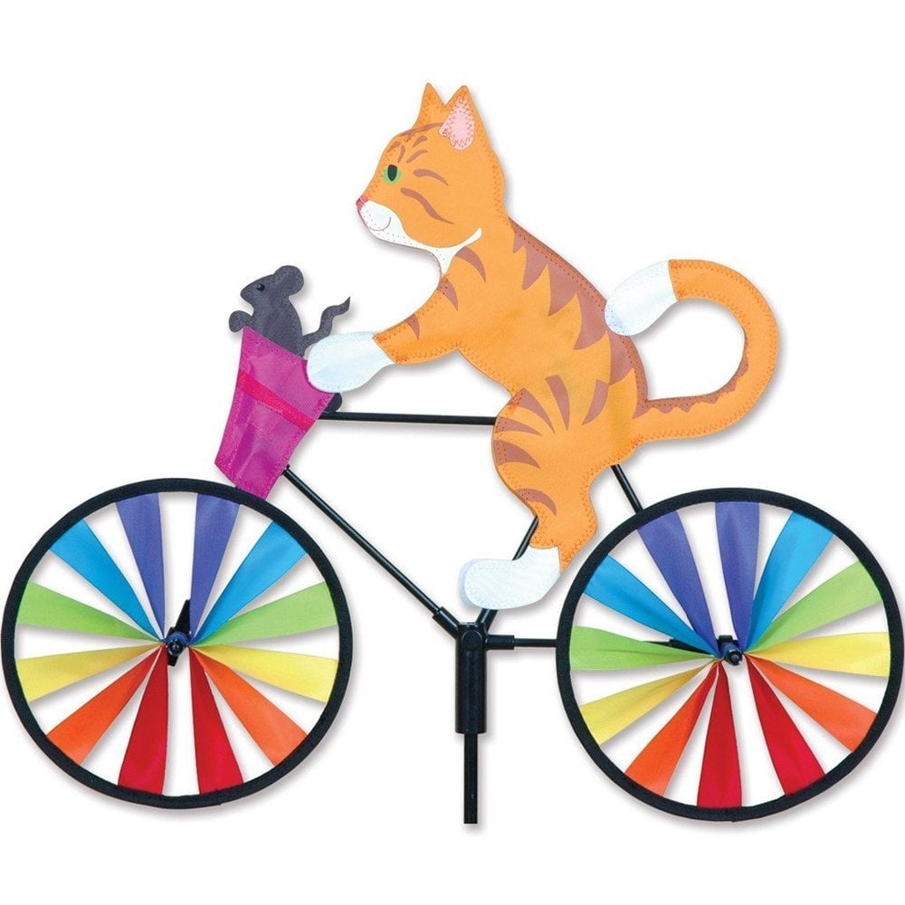 Katze Fahrrad Wind Spinner