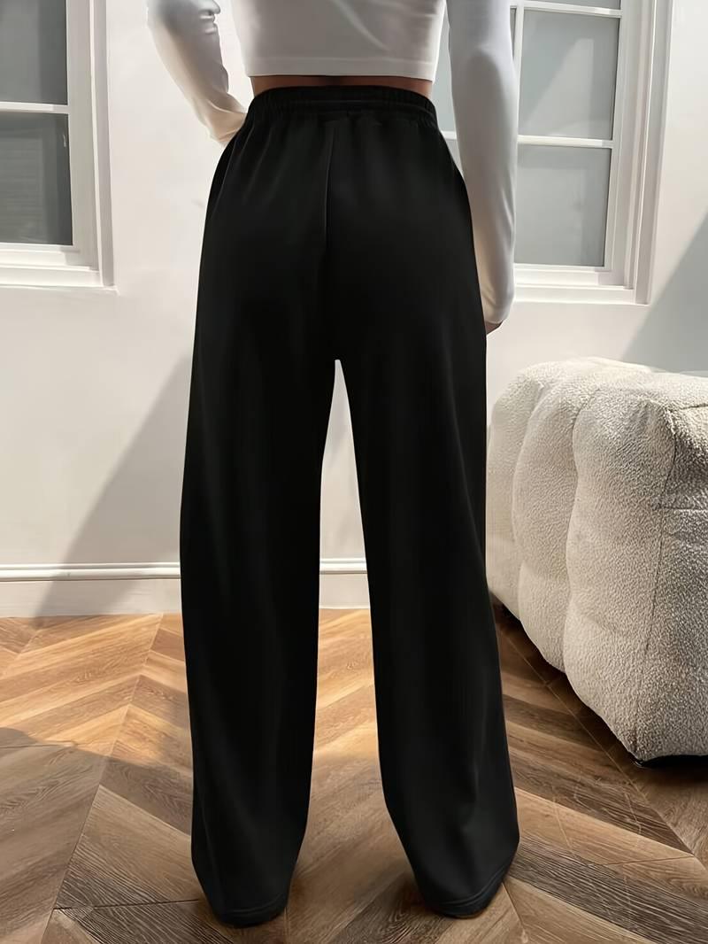 Hannah – lässige, lockere hose mit hoher taille - LOVEZOE