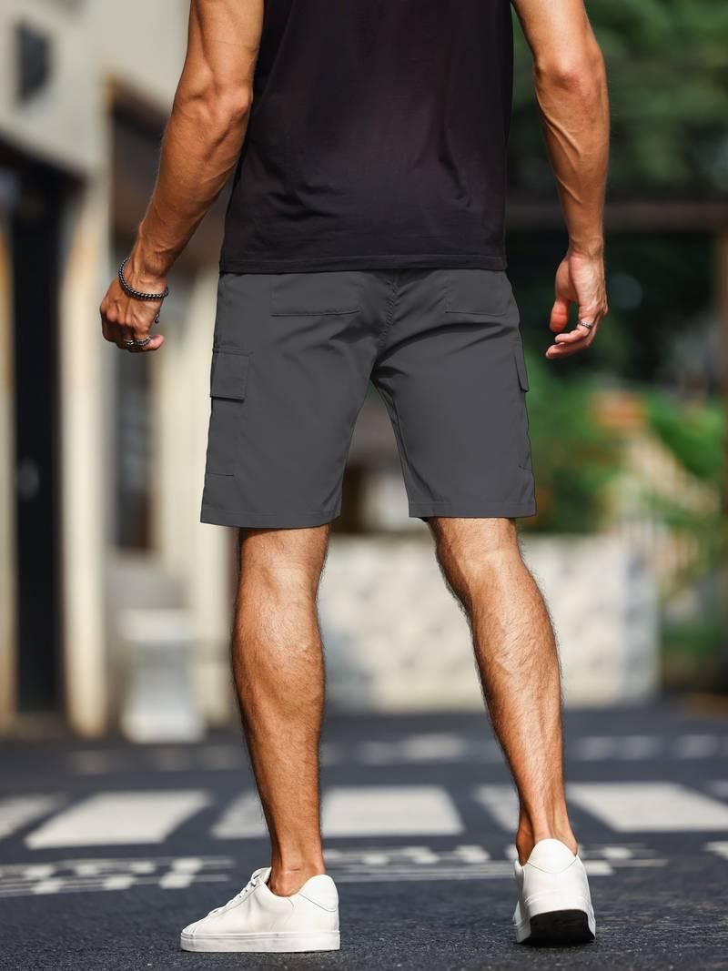 Jamie – lässige cargo-shorts mit taschen für herren - LOVEZOE