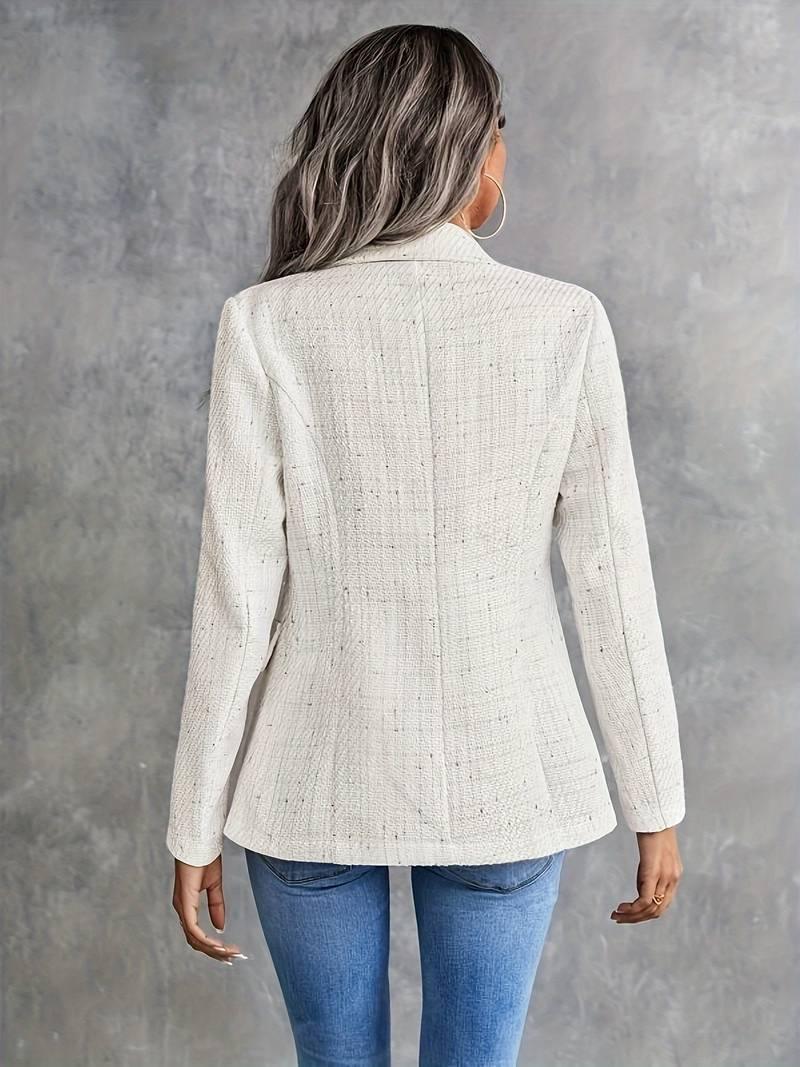 Abigail – langärmliger blazer mit reverskragen - LOVEZOE