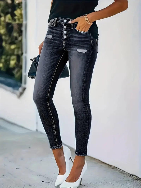 Isabella – röhrenjeans im vintage-stil - LOVEZOE