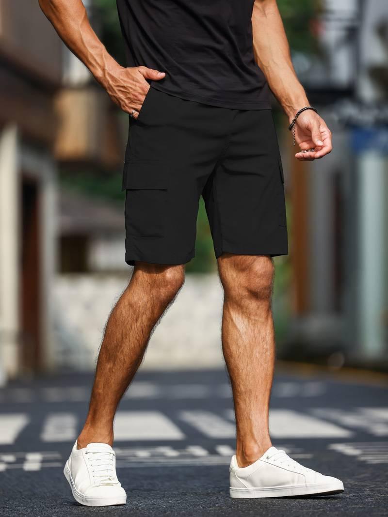 Jamie – lässige cargo-shorts mit taschen für herren - LOVEZOE