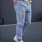 Elijah – lässige tapered-jeans mit taillenkordelzug - LOVEZOE