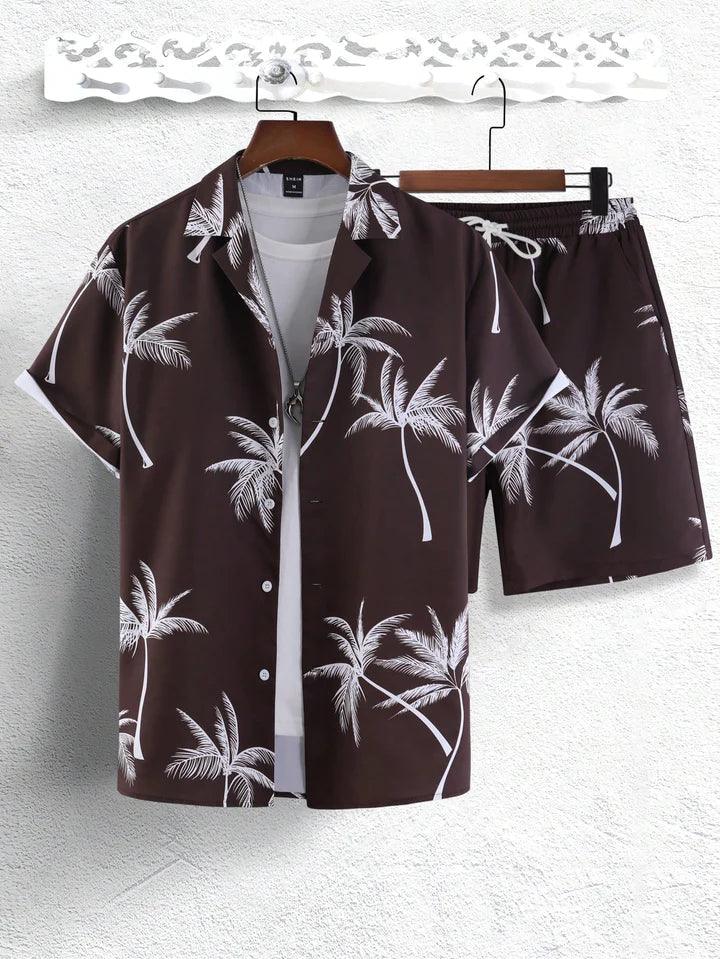 Dalex™ Tropical Breeze Palm Tree Print Set - LOVEZOE