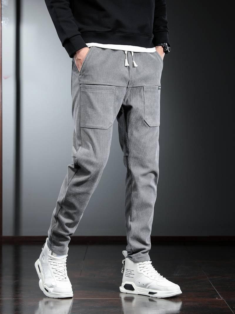 Justin – stylische jogginghose mit taschen für herren - LOVEZOE