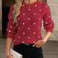 Gabriela – langärmliger poker-dot-pullover - LOVEZOE