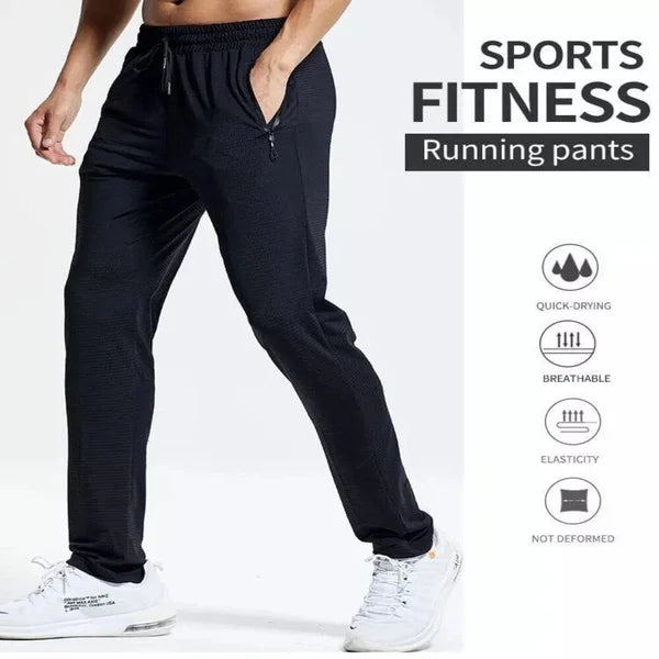 Ice Silk Fitness Lauf-Stretch-Hose