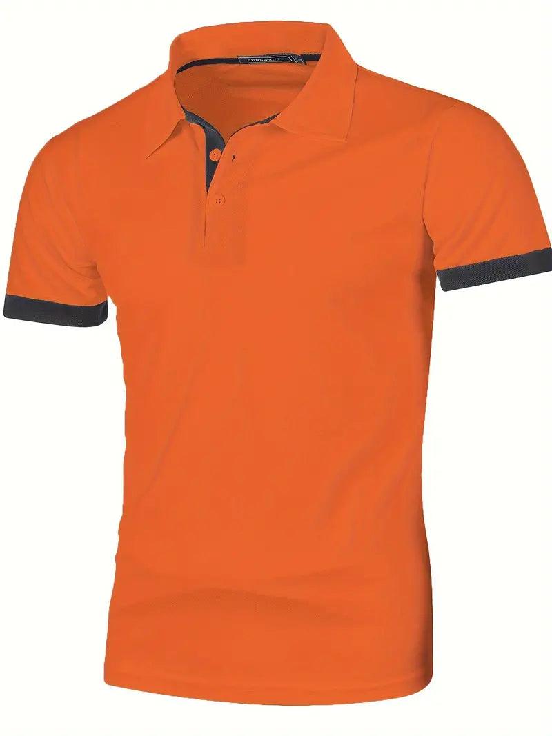 William – lässiges colorblock-shirt für herren - LOVEZOE