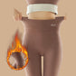 Thermohose mit beidseitiges Schleifenfleece und hoher Taille