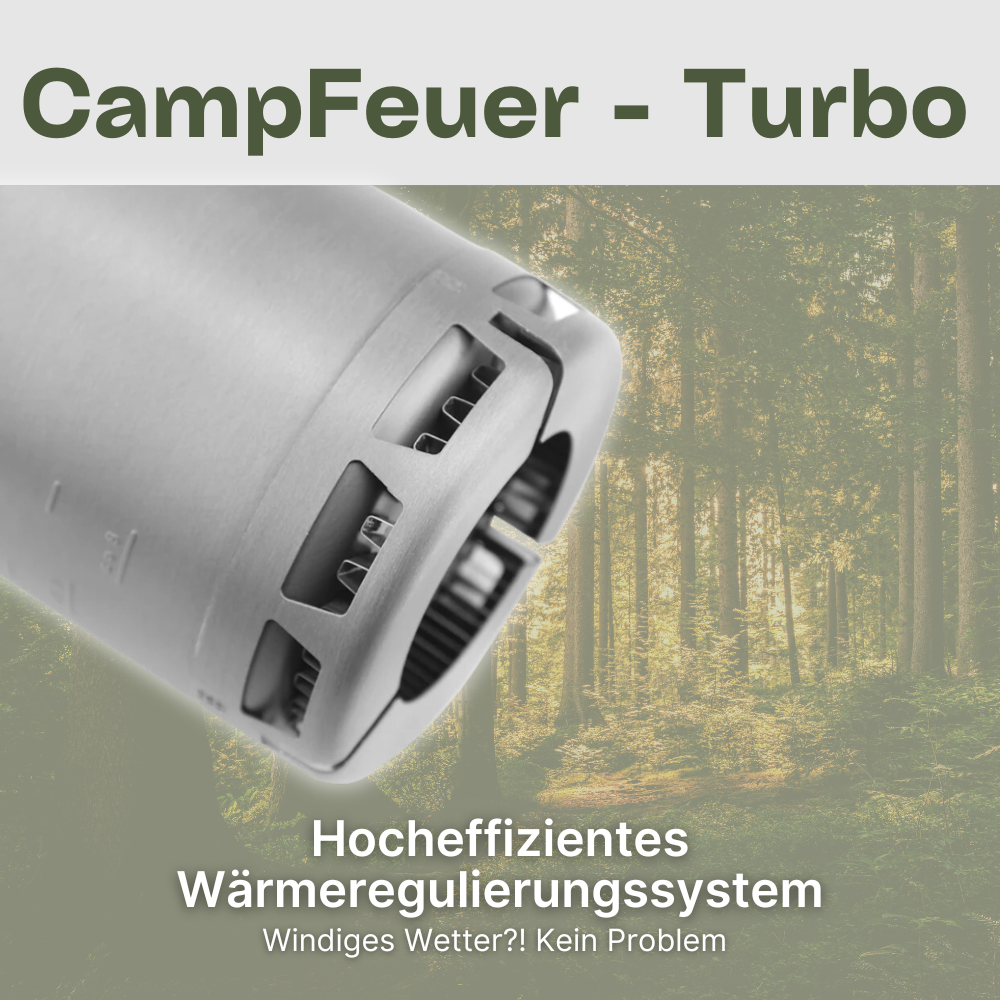 CampFeuer - Turbo: Der modernste Camping / Outdoor-Pot