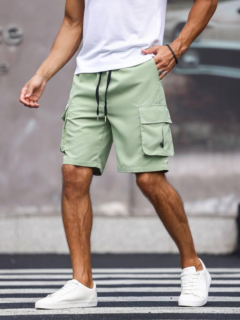 Jonathan – trendige herren-cargoshorts mit kordelzug - LOVEZOE