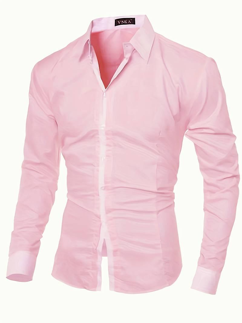 Anthony – lässiges button-up-kontrasthemd für herren - LOVEZOE