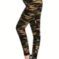 Aurora – lässige camouflage-leggings mit hoher taille - LOVEZOE