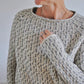 Emelie – schicker grauer pullover mit u-boot-ausschnitt - LOVEZOE