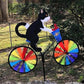 Katze Fahrrad Wind Spinner