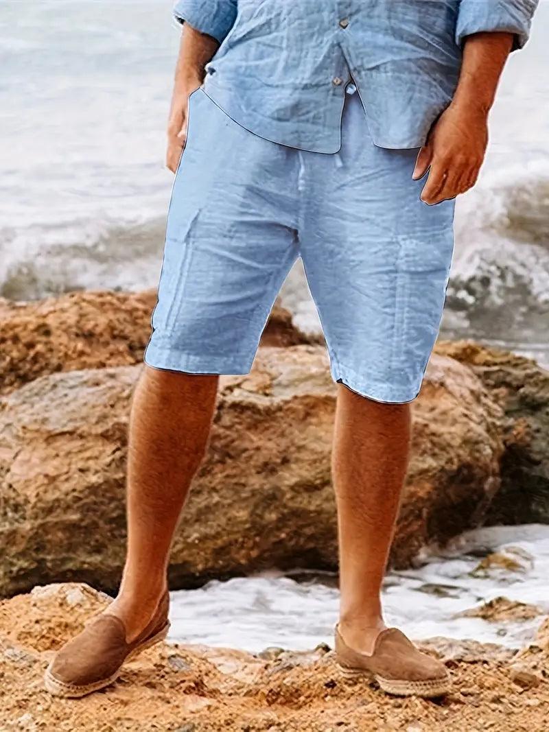 Daniel – bequeme baumwoll-cargoshorts für frühling/sommer - LOVEZOE