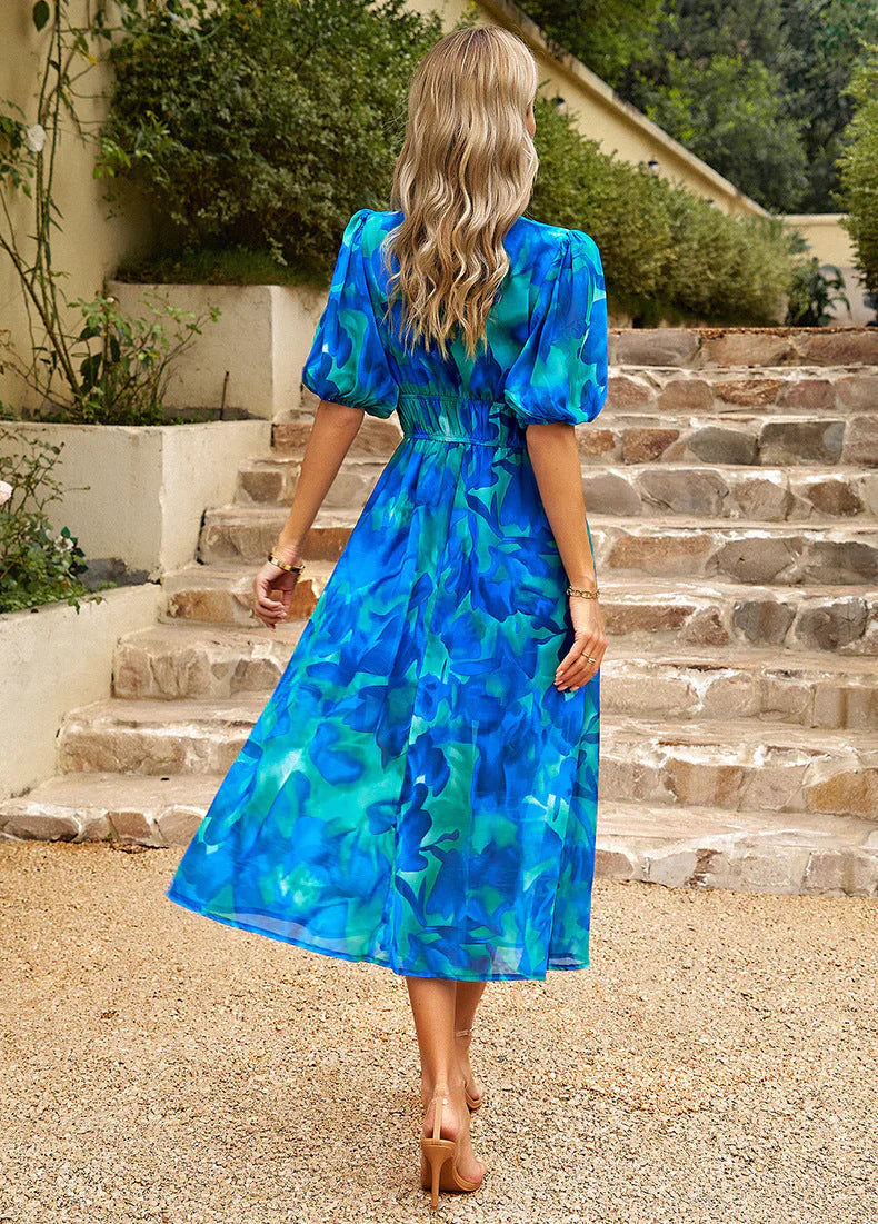 Isabel™ Retro Midi-Kleid