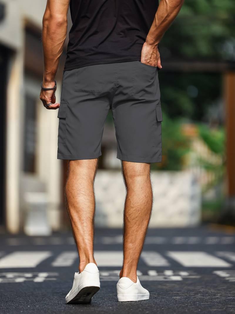 Jamie – lässige cargo-shorts mit taschen für herren - LOVEZOE