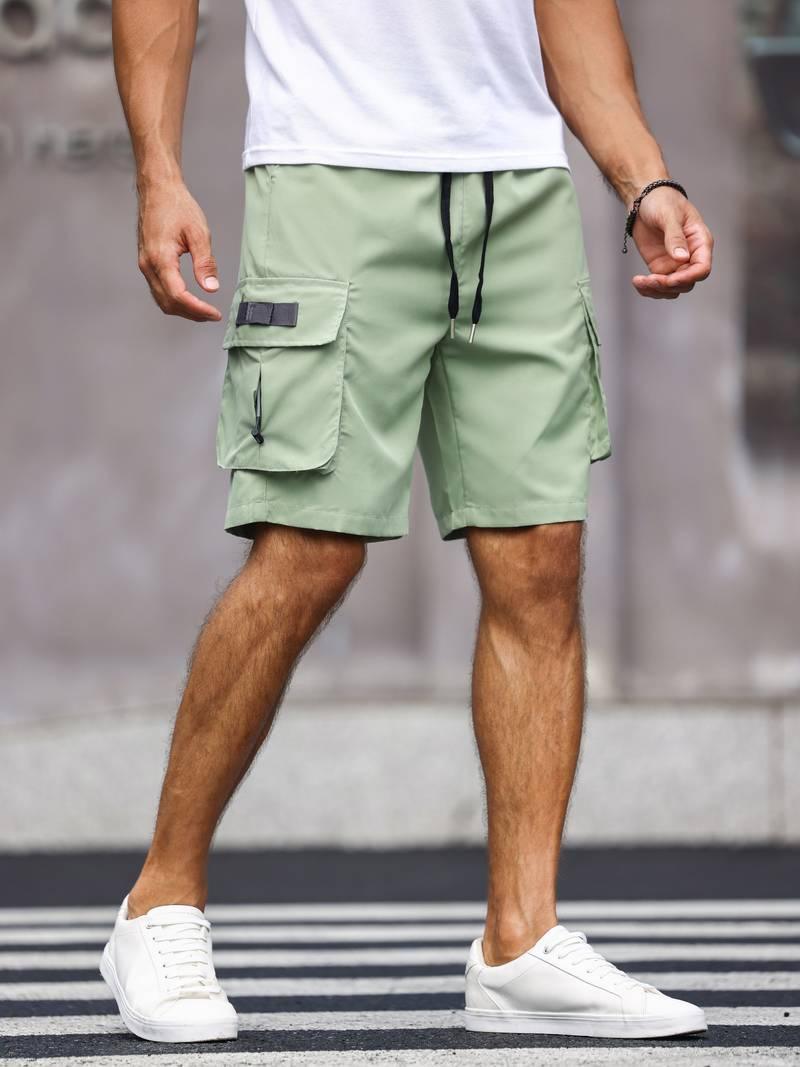 Jonathan – trendige herren-cargoshorts mit kordelzug - LOVEZOE