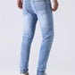 Sebastian – slim-fit-jeans mit legeren rissen - LOVEZOE