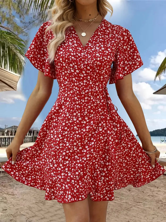 Axenne - Tolles Sommerkleid mit schönen Ärmeln