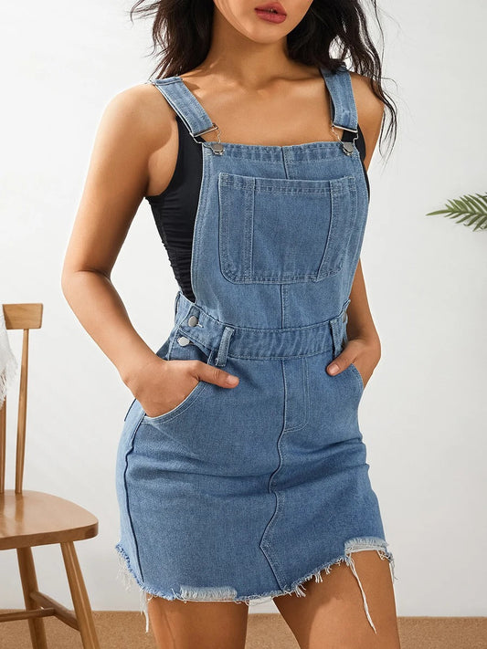 Eva - Denim Traum Sommerkleid