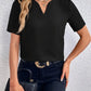 Waheeda™ - Bluse mit elegantem Ausschnitt