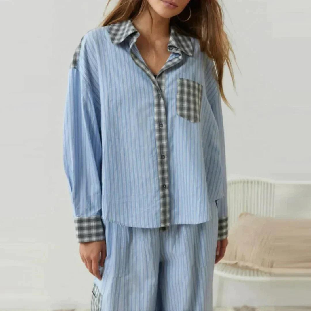 Callie™️ Karierter Pyjama für Frauen - LOVEZOE