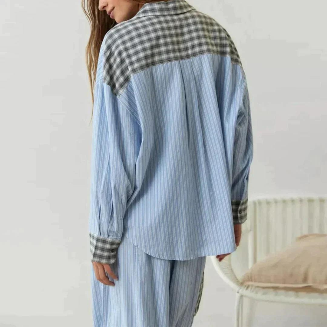 Callie™️ Karierter Pyjama für Frauen - LOVEZOE