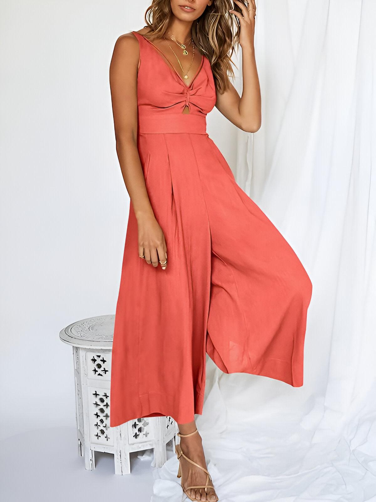 Chicify – jumpsuits mit hoher taille - LOVEZOE