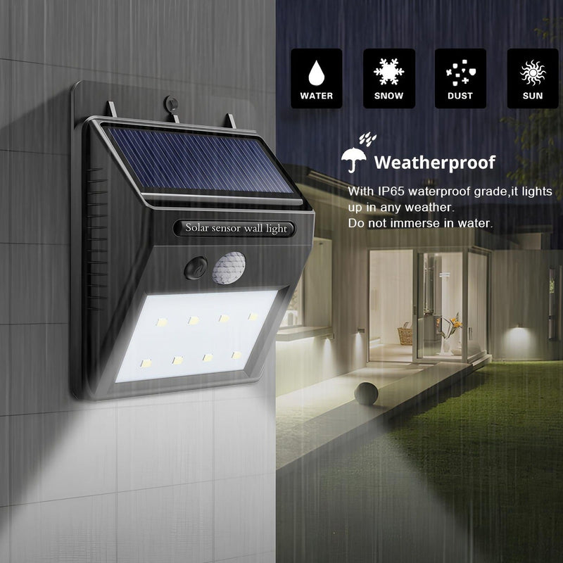 SunLights™ Solar Sensor Wandleuchte