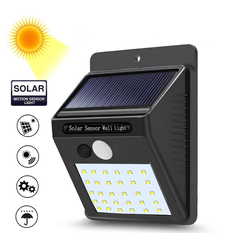 SunLights™ Solar Sensor Wandleuchte