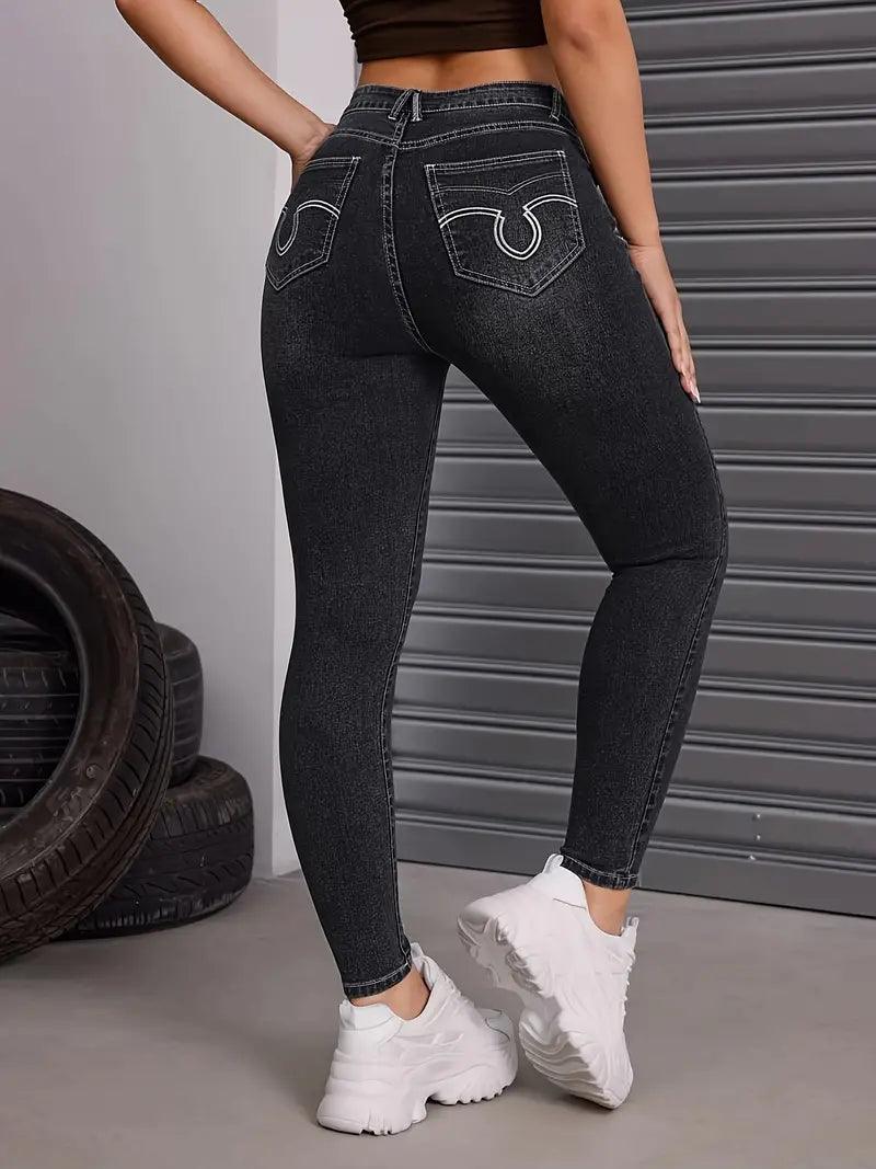 Grace – lässige röhrenjeans für den frühling - LOVEZOE