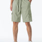 Matthew – cargo-shorts mit kordelzug im klassischen design - LOVEZOE