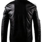 Simon – stylische bikerjacke für herren - LOVEZOE