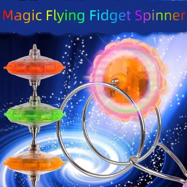 Kreative LED-Licht leuchtende Fidget Spinner magnetische Gyro