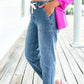 Judy Blue - Bequeme Denim-Jogger - LOVEZOE