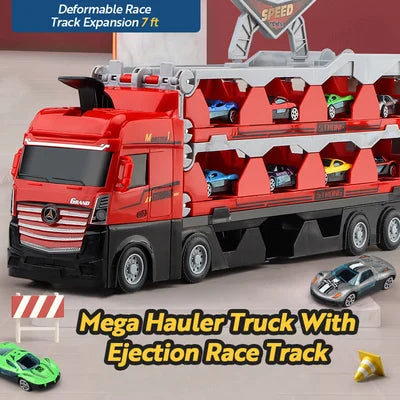 Mega Hauler Lkw mit Ausschleusung Rennstrecke