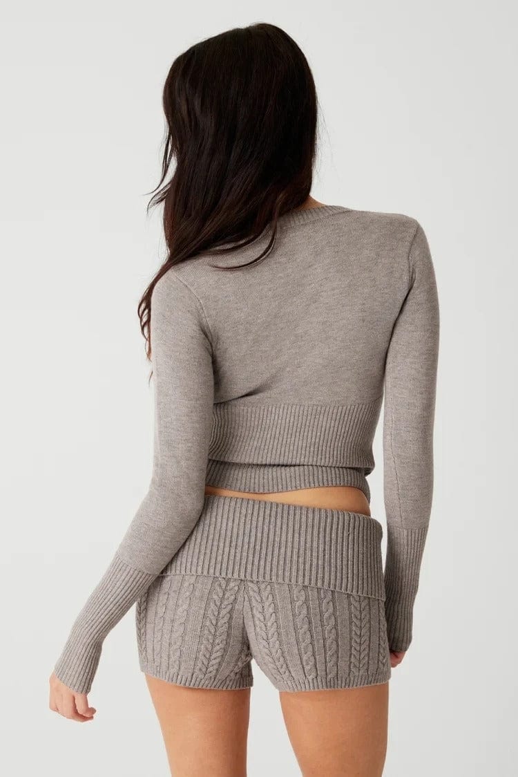 Grace Ribbed Cardigan